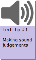 Adjusting sound on a computer