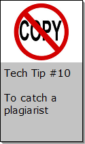 Stop Plagiarism