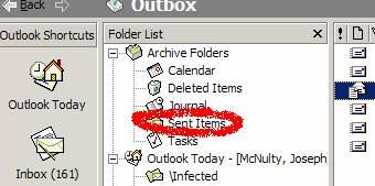 Outlook delete X