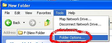 folder options