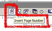 Insert Page Number