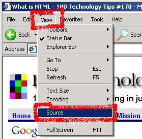 view source