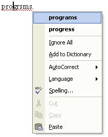 Spell Check in Word 01